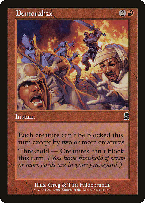 Demoralize Odyssey ODY