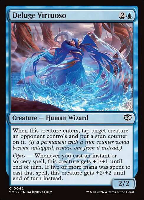 Deluge Virtuoso - Magic: The Gathering SOS #42