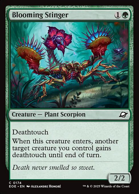 Blooming Stinger - Magic: The Gathering EOE #174