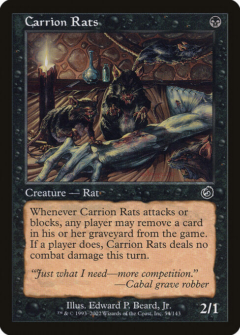 Carrion Rats - Magic: The Gathering TOR #54