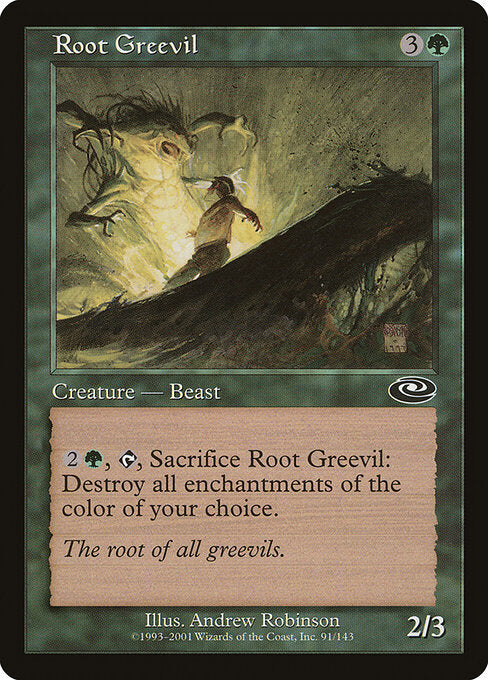 Root Greevil - Magic: The Gathering PLS #91