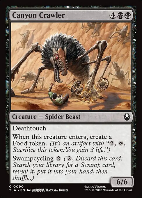 Canyon Crawler - Magic: The Gathering TLA #90