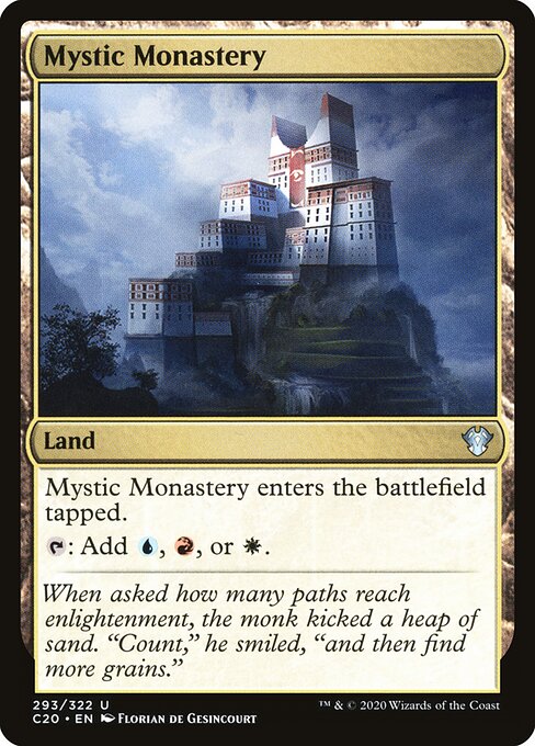 Mystic Monastery - Magic: The Gathering C20 #293