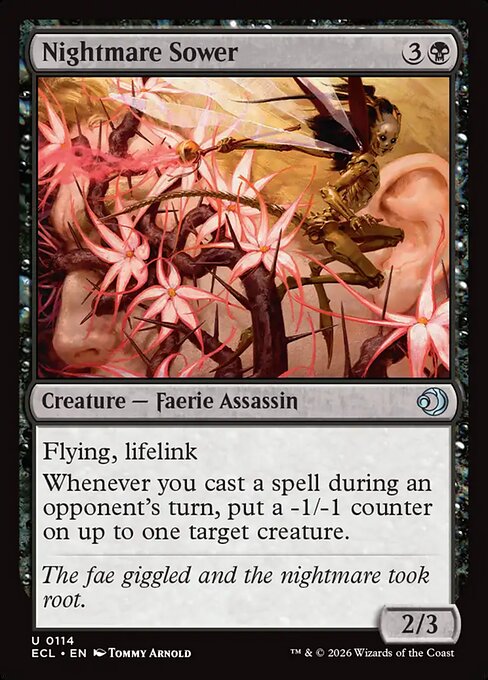 Nightmare Sower - Magic: The Gathering ECL #114