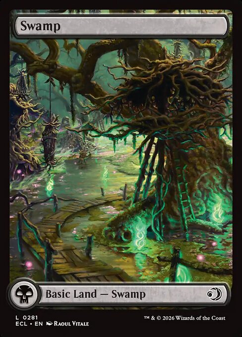 Swamp - Magic: The Gathering ECL #281
