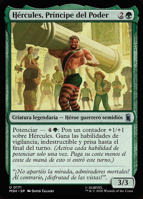Hercules, Prince of Power · MSH #171 · ES