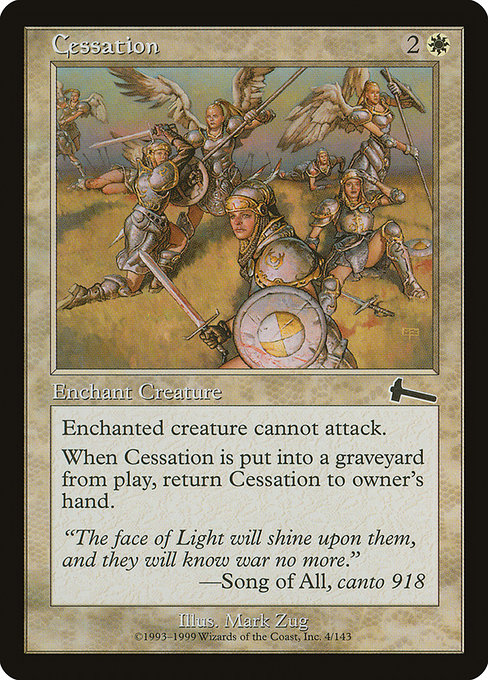 Cessation Urza's Legacy ULG