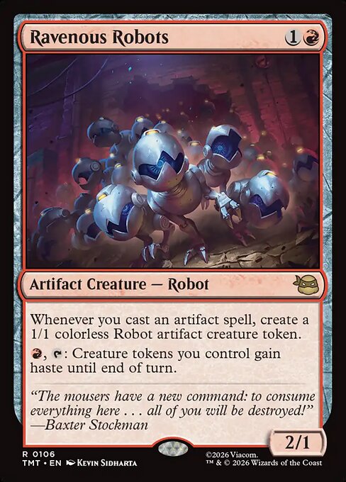 Ravenous Robots - Magic: The Gathering TMT #106