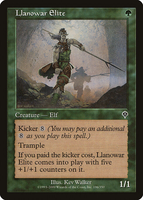 Llanowar Elite - Magic: The Gathering INV #196