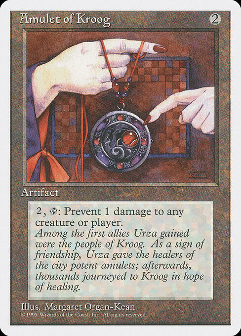 Amulet of Kroog - Magic: The Gathering 4ED #293