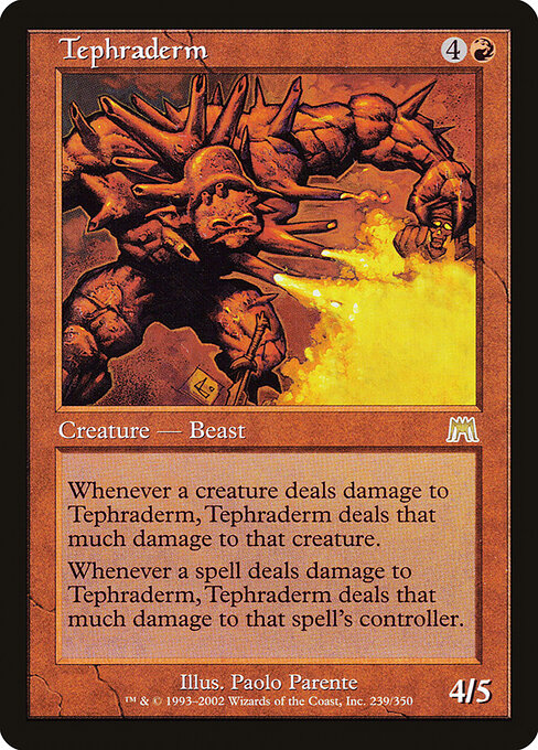 Tephraderm - Magic: The Gathering ONS #239