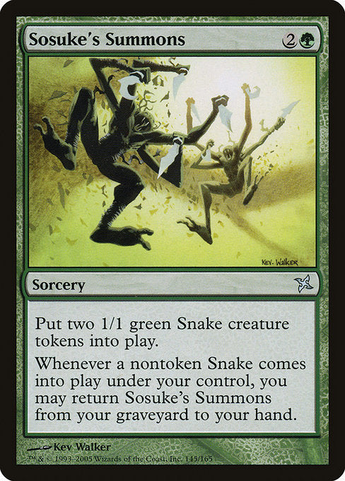 Sosuke's Summons Betrayers of Kamigawa BOK