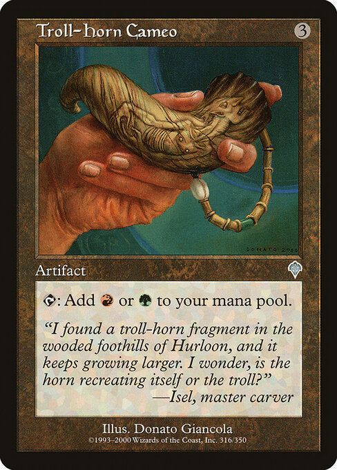 Troll-Horn Cameo - Magic: The Gathering INV #316