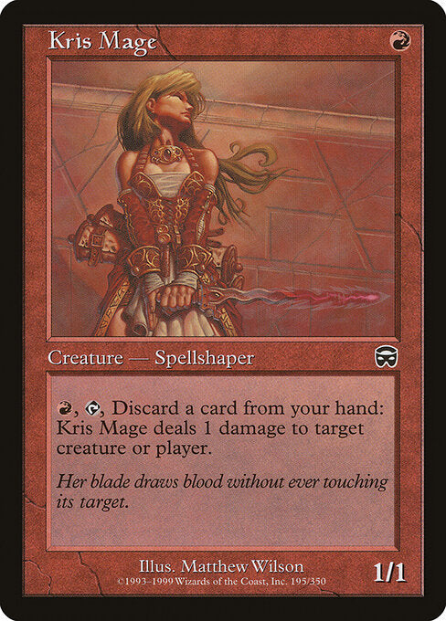 Kris Mage - Magic: The Gathering MMQ #195
