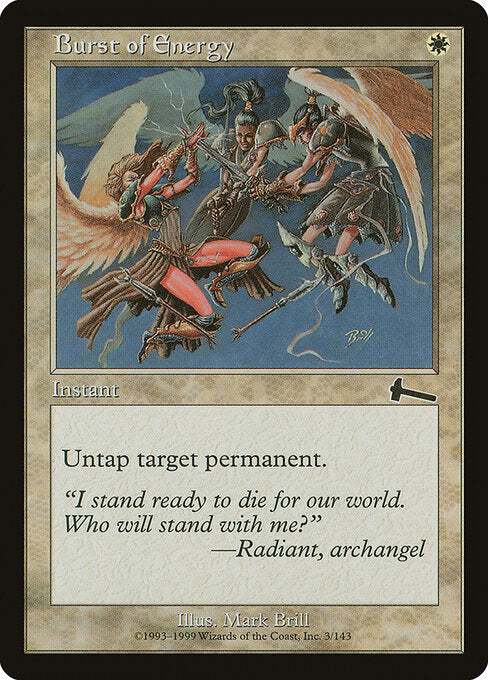 Burst of Energy - Magic: The Gathering ULG #3