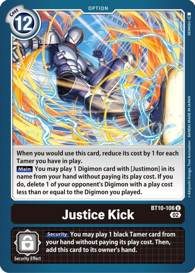 Justice Kick - BT10-106