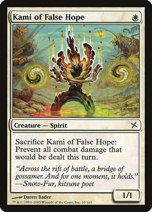 Kami of False Hope Betrayers of Kamigawa BOK