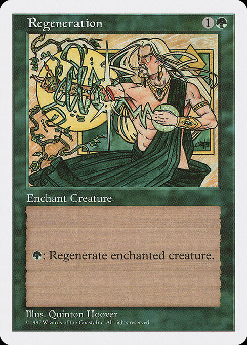Regeneration - Magic: The Gathering 5ED #321