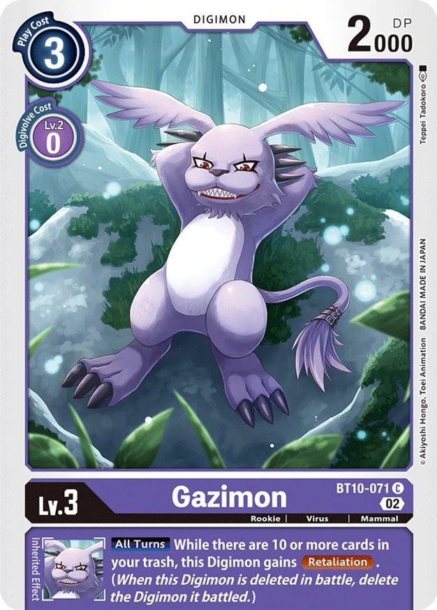 Gazimon - BT10-071