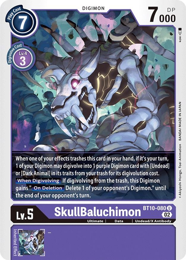 SkullBaluchimon - BT10-080