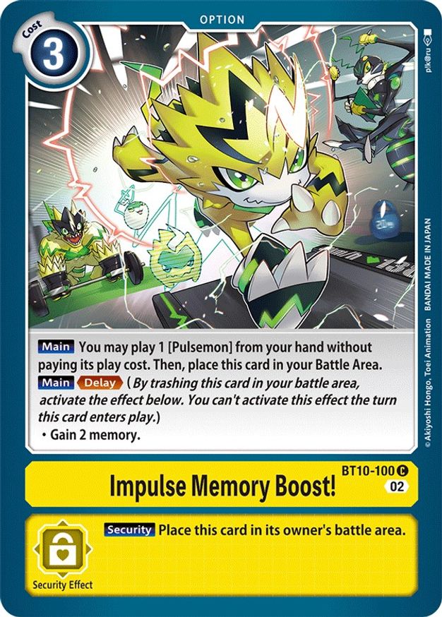 Impulse Memory Boost! - BT10-100