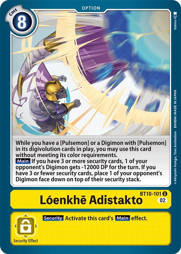 Loenkhe Adistakto - BT10-101