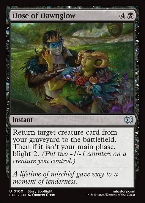 Dose of Dawnglow - Magic: The Gathering ECL #100