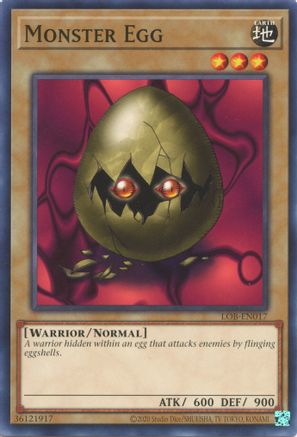 Monster Egg - LOB-EN017