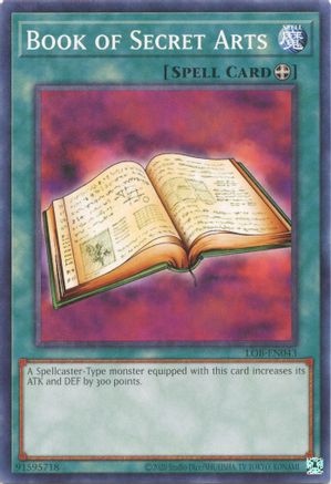 Book of Secret Arts - LOB-EN043