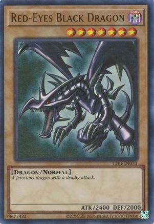 Red-Eyes Black Dragon - LOB-EN070