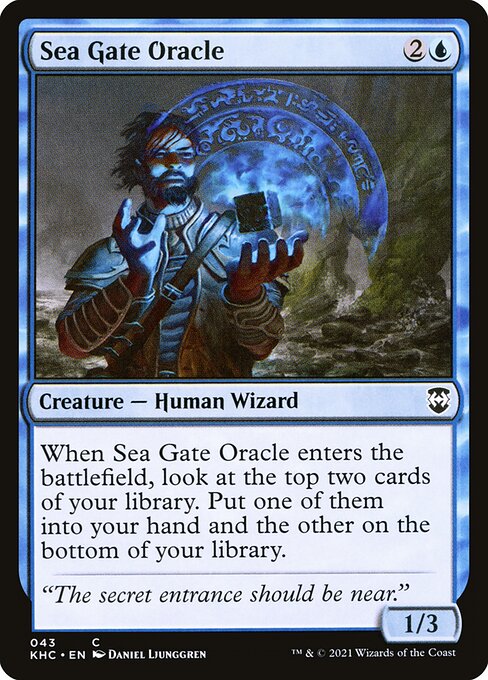Sea Gate Oracle - Magic: The Gathering KHC #43
