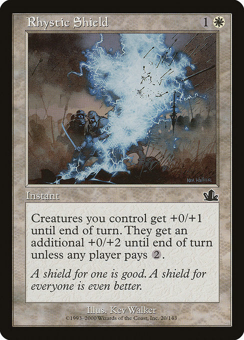 Rhystic Shield Prophecy PCY