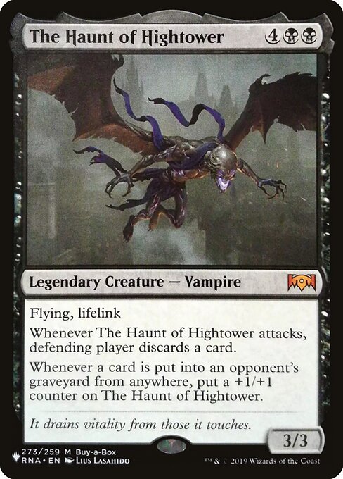 The Haunt of Hightower The List plst