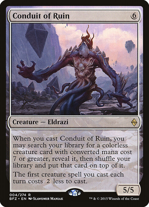 Conduit of Ruin Battle for Zendikar bfz