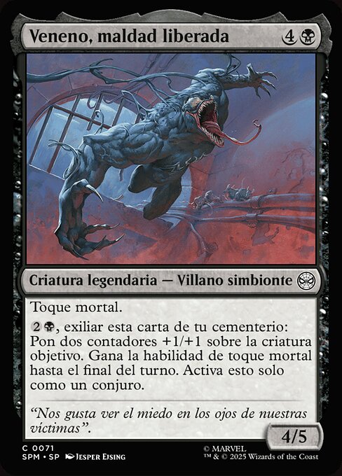 Venom, Evil Unleashed · SPM #71 · ES