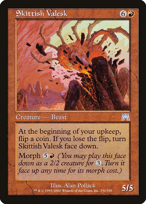 Skittish Valesk - Magic: The Gathering ONS #231