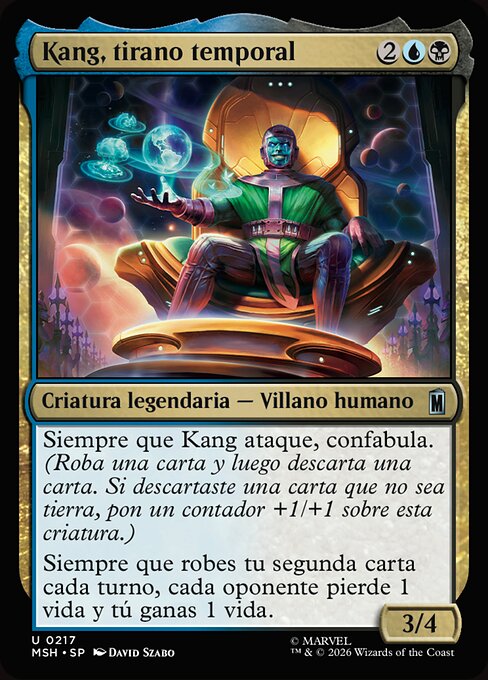 Kang, Temporal Tyrant · MSH #217 · ES