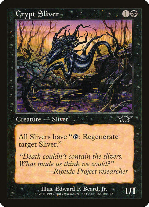 Crypt Sliver - Magic: The Gathering LGN #63