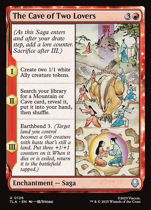 The Cave of Two Lovers - Magic: The Gathering TLA #126