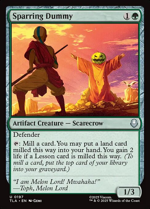 Sparring Dummy - Magic: The Gathering TLA #197