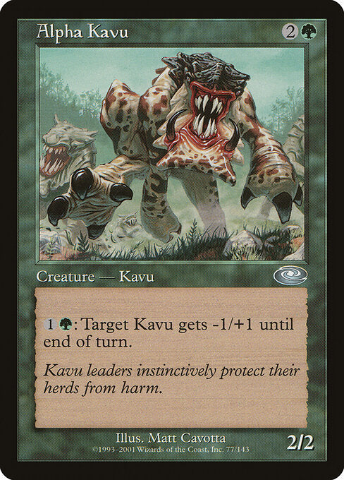 Alpha Kavu - Magic: The Gathering PLS #77