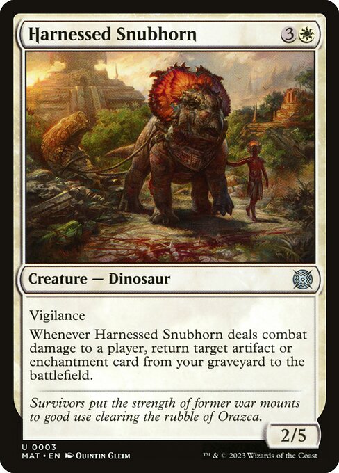 MAT - Harnessed Snubhorn