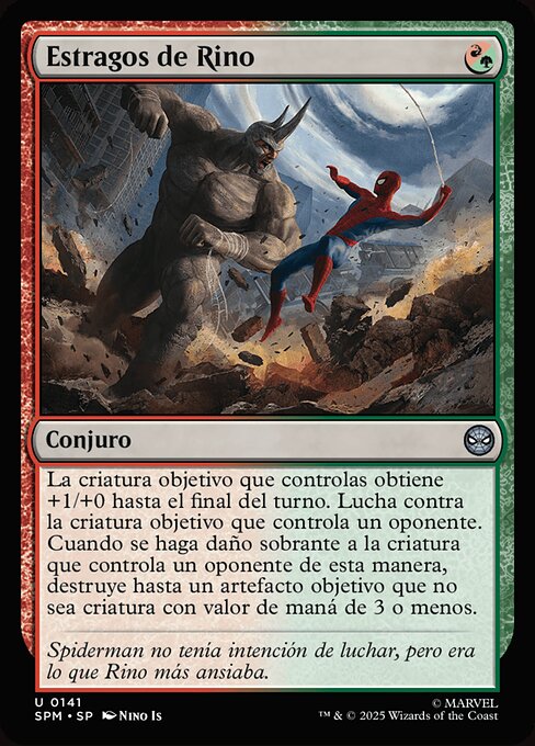 Rhino's Rampage · SPM #141 · ES