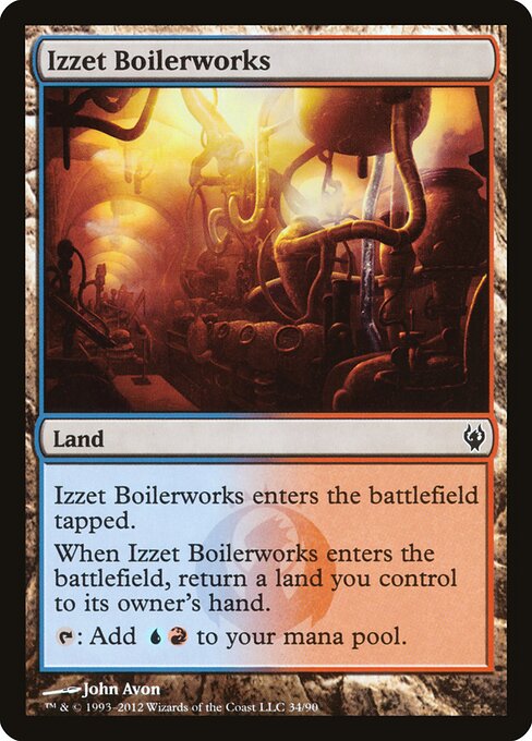 Izzet Boilerworks - Magic: The Gathering DDJ #34