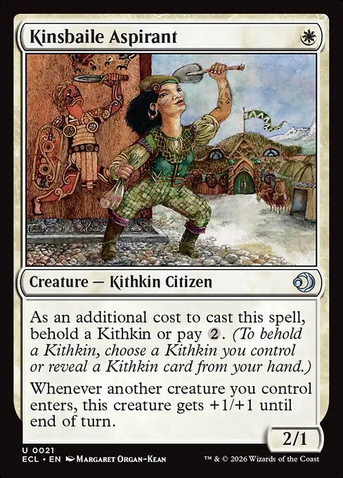 Kinsbaile Aspirant - Magic: The Gathering ECL #21