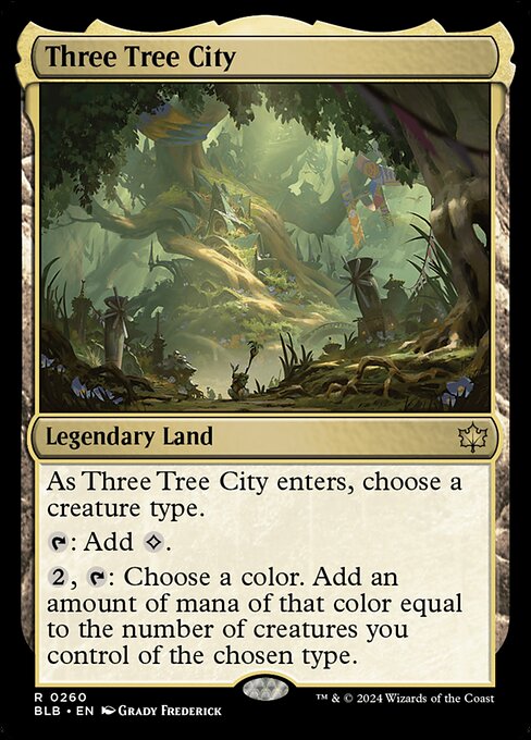 Three Tree City Bloomburrow blb