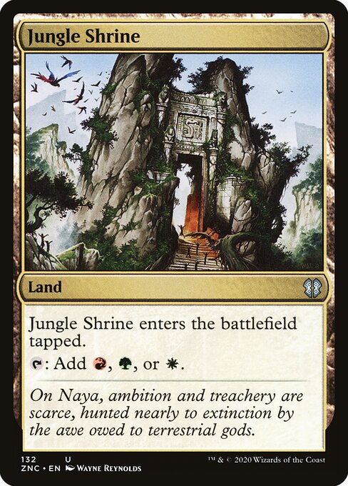 Jungle Shrine - Magic: The Gathering ZNC #132