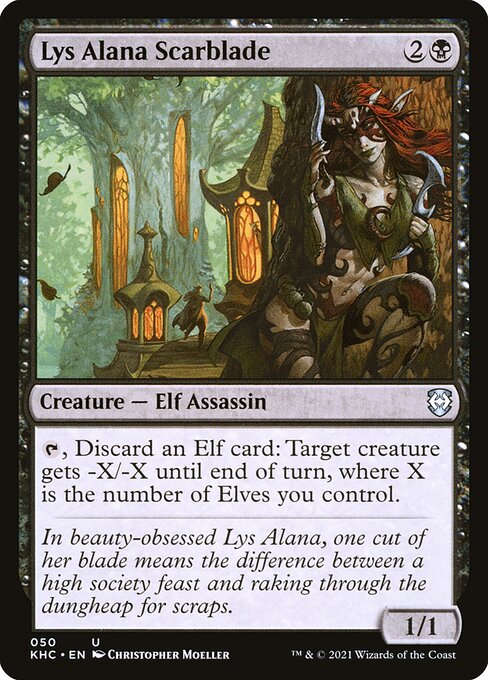 Lys Alana Scarblade - Magic: The Gathering KHC #50