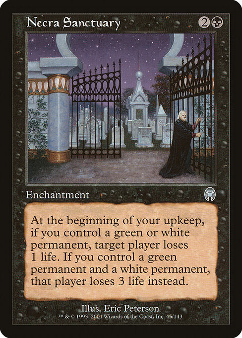 Necra Sanctuary - Magic: The Gathering APC #45