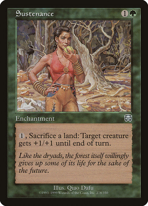 Sustenance Mercadian Masques MMQ
